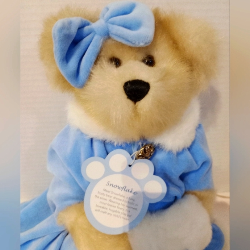 Snowflake 2003 Plush Bear‎ Winter